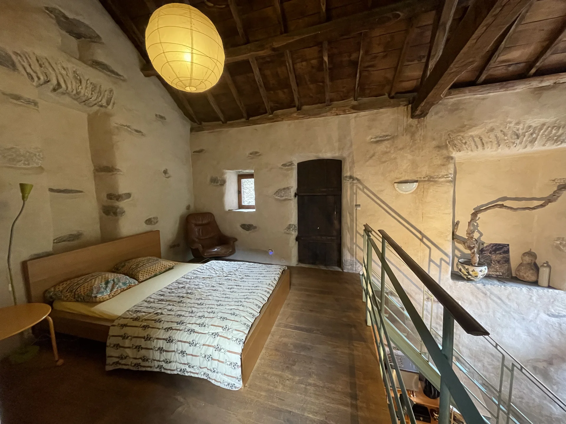 Chambres partagées du gîte d'étape du Pont de Burgen